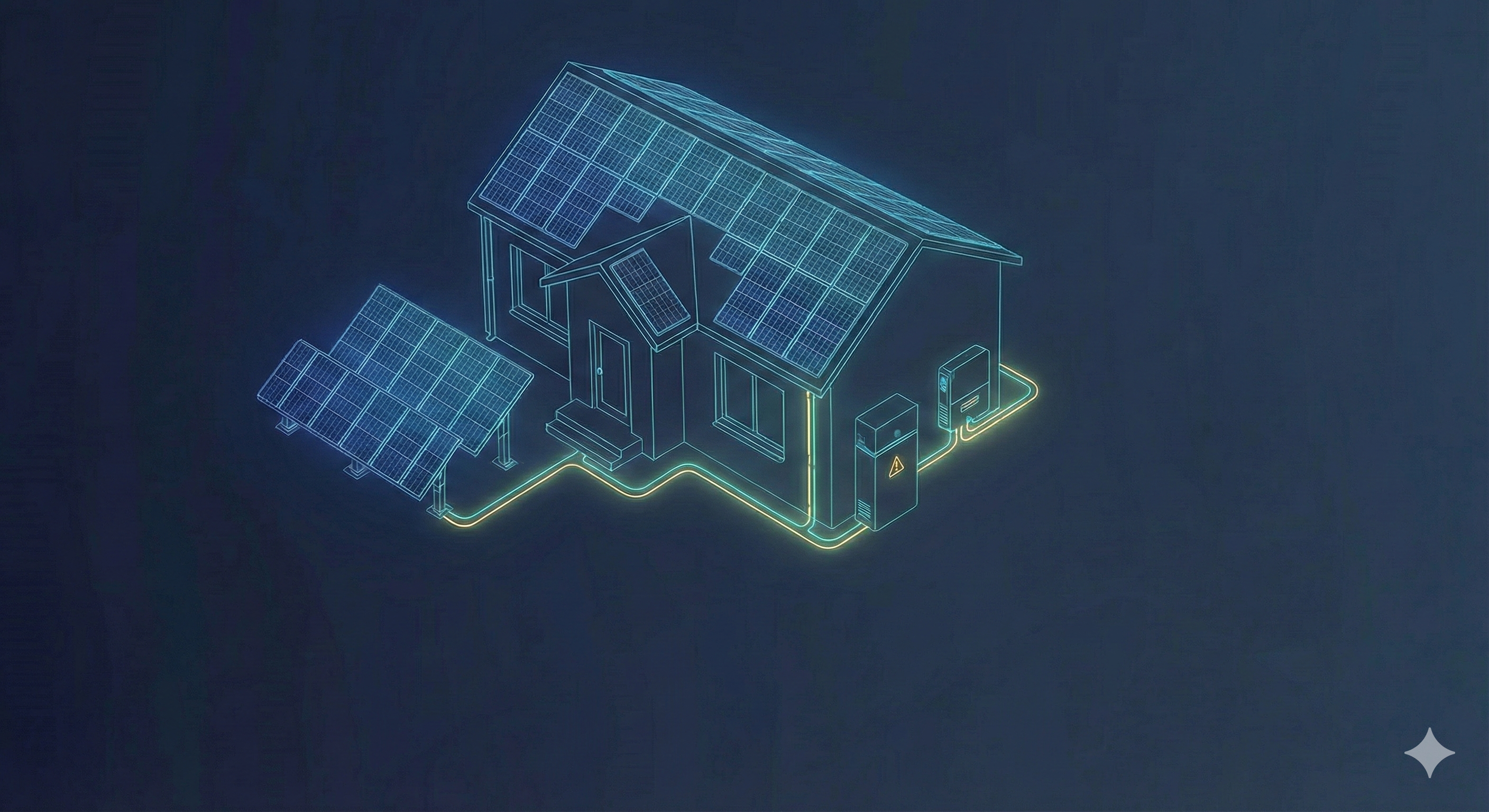 Eigenheim PV Installation